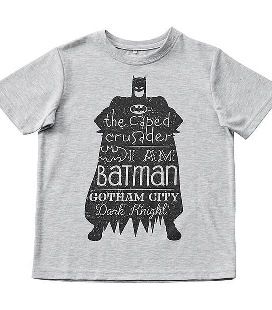 Batman Short Sleeve Print T-Shirt