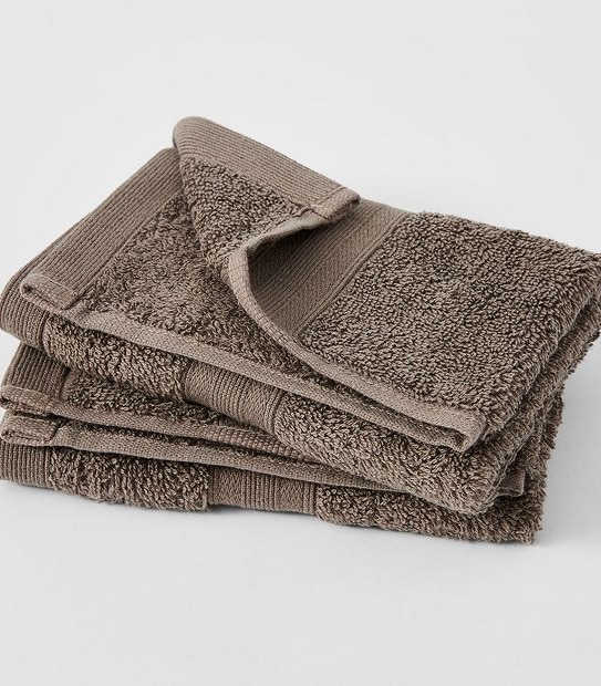 Grandeur 2 Pack Face Washers Mocha Target Australia