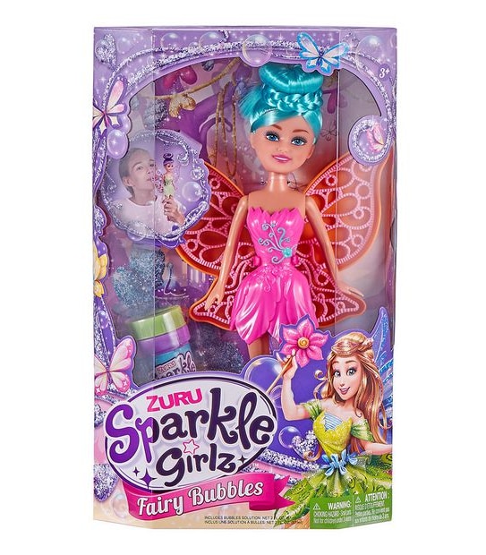 Sparkle Girlz - Fairy Bubbles Dreams Doll Playset by ZURU