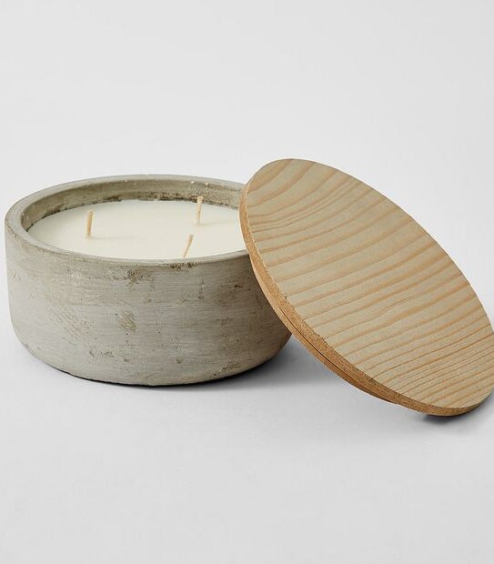 Citronella Concrete 3 Wick Candle Target Australia