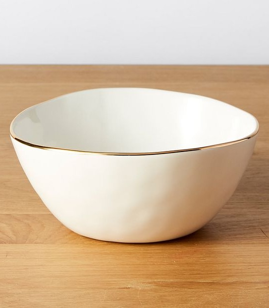 Gold Rim Bowl