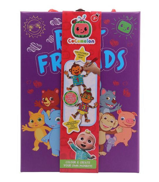 Cocomelon Colour And Create Your Own Monkeys - Best Friends