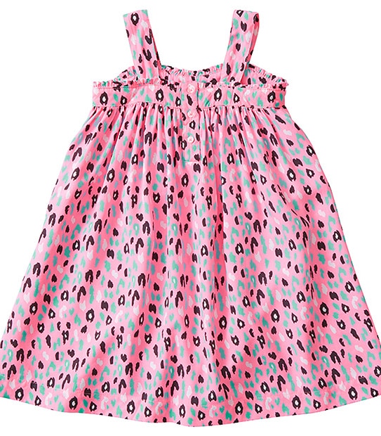 Girls' Animal Print Dress