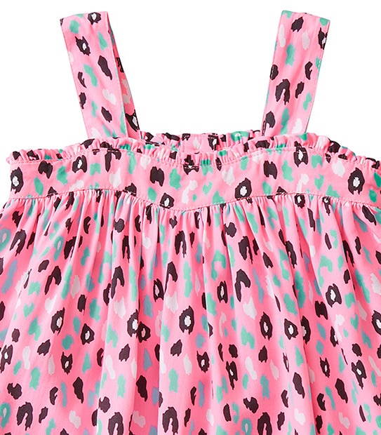 Girls' Animal Print Dress