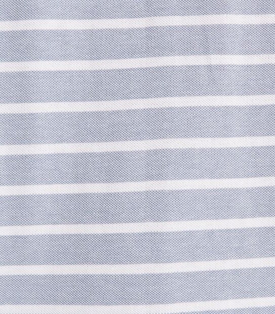 Fashion Striped Polo Top