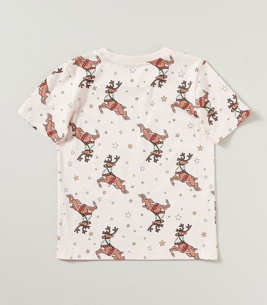 Kids Family Matching Christmas Reindeer Cotton Pyjama Set Target