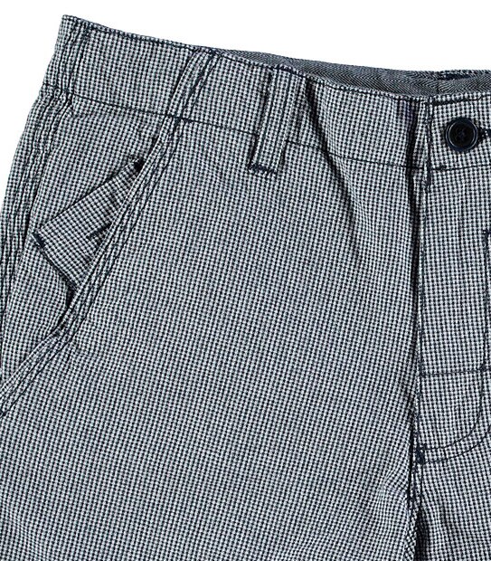 Check Chino Shorts