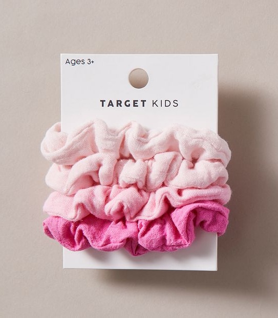 4 Pack Mini Scrunchies