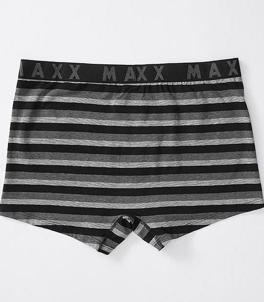 Maxx Plus 3 Pack Tunks  - Black Stripe