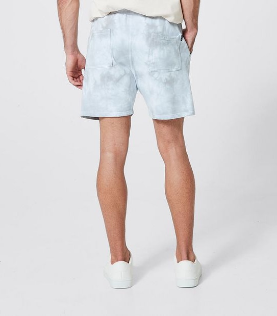 Piping Hot Tie Dye Walk Shorts