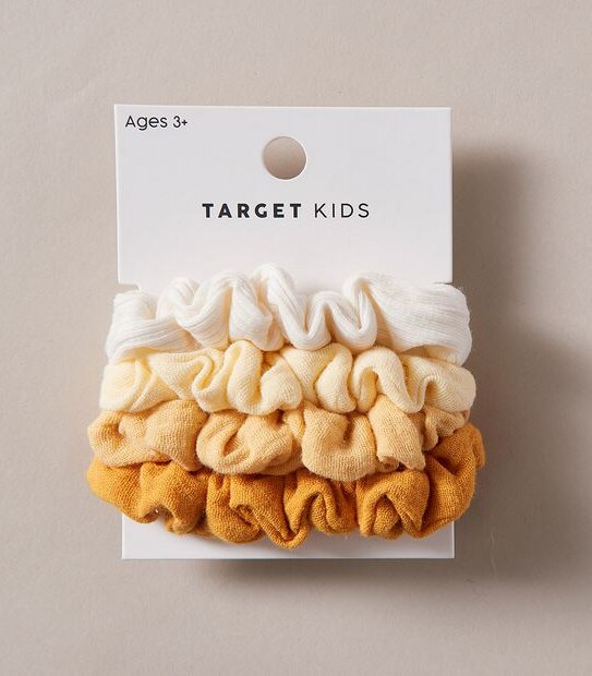 4 Pack Mini Scrunchies