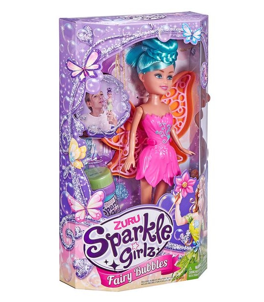 Sparkle Girlz - Fairy Bubbles Dreams Doll Playset by ZURU