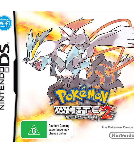 Nintendo 3DS XL Console + Adventure Time: Hey Ice King! Why'd You Steal Our Garbage?! + Pokémon White Version 2 DS Games Bundle