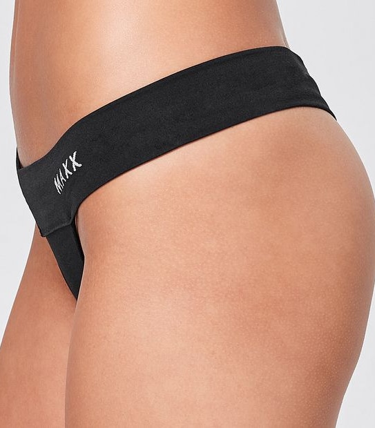 Maxx Seamfree G-String Briefs - Black