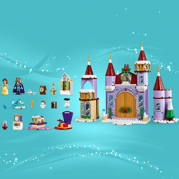 Lego disney princess belle's castle winter celebration 43180 best sale