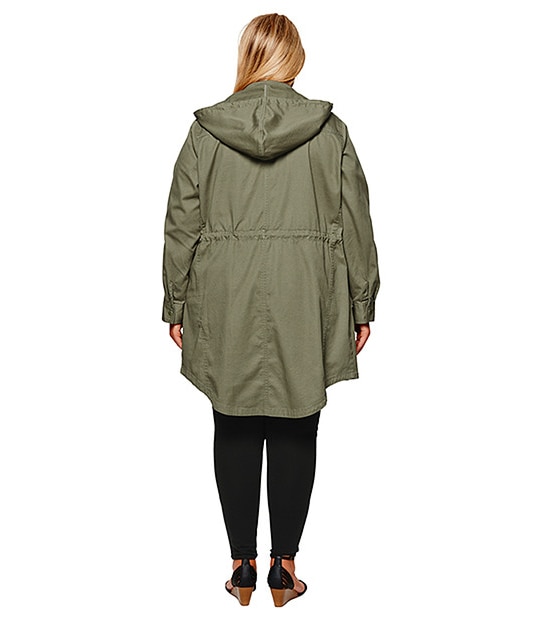 Belle Curve Utility Jacket - Khaki