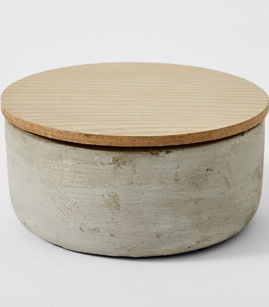 Citronella Concrete 3 Wick Candle Target Australia