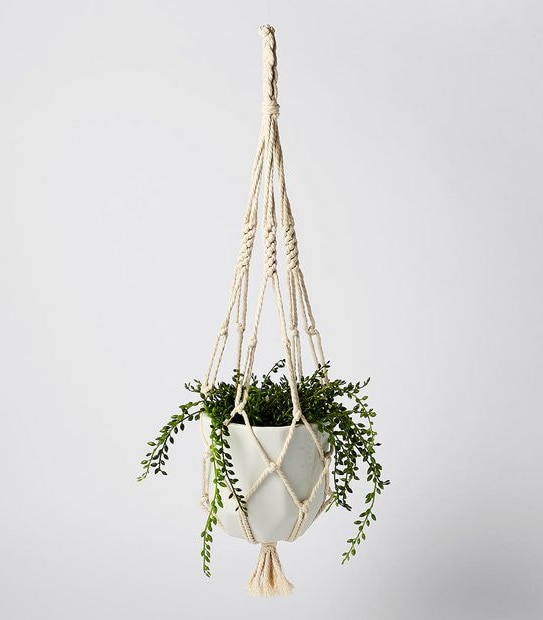 Macrame Hanging Pot