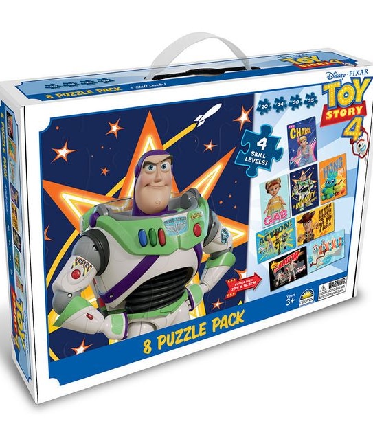 Licensed 8-In-1 Jigsaw Puzzle Pack Assorted