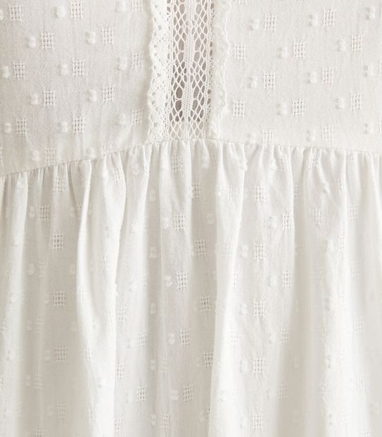 Cutwork Midi Dress