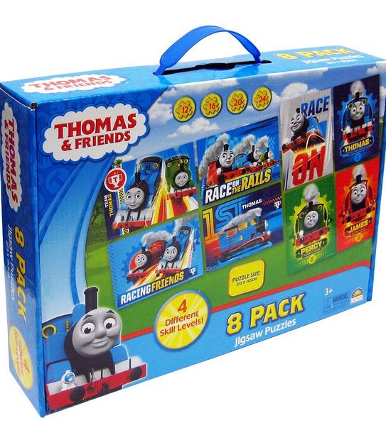 Licensed 8-In-1 Jigsaw Puzzle Pack Assorted