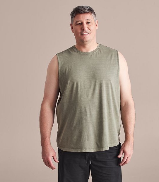 Mr Big Garment Dyed Tank Top