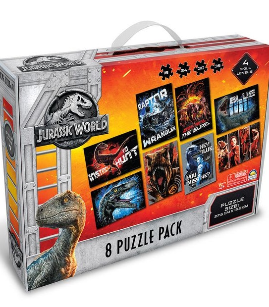 Licensed 8-In-1 Jigsaw Puzzle Pack Assorted