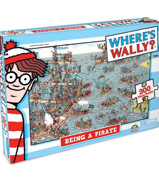 Where’s Wally 300 Piece Jigsaw Puzzle Assorted