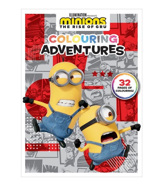 Minions The Rise Of Gru: Colouring Adventures (Universal)
