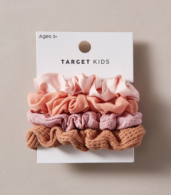 4 Pack Mini Scrunchies