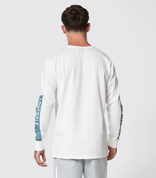 Lonsdale London Dagenham Long Sleeve Top - White