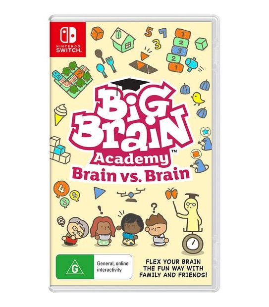 Big Brain Academy: Brain vs Brain - Nintendo Switch
