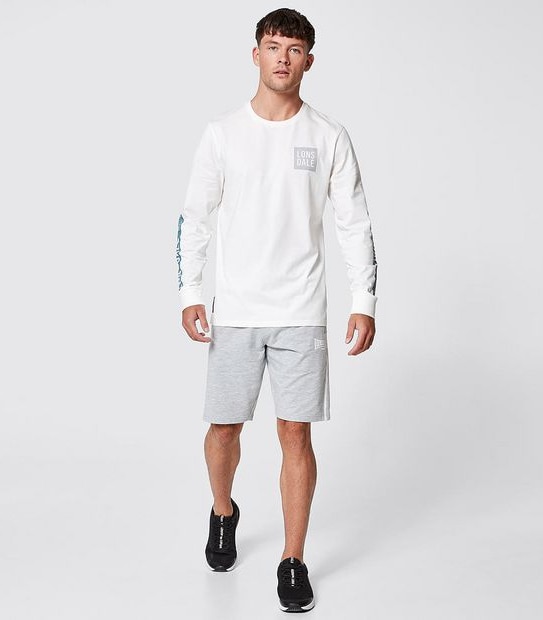 Lonsdale London Dagenham Long Sleeve Top - White