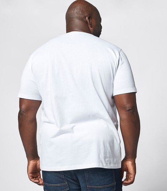 Mr Big Printed T-Shirt -  White Sunset