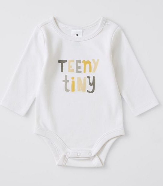 Baby Organic Cotton Long Sleeve Bodysuit