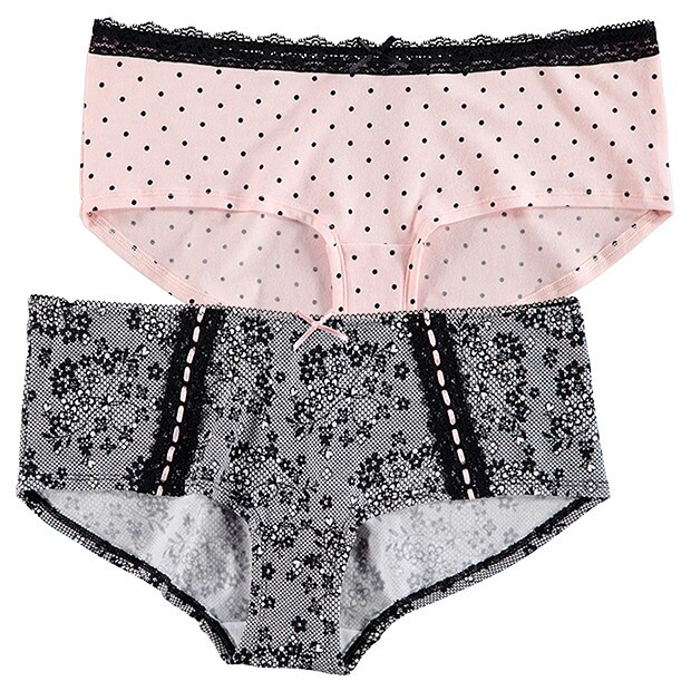 Lily Loves 2 Pack Boyleg Briefs Lily Loves 2 Pack Boyleg Briefs