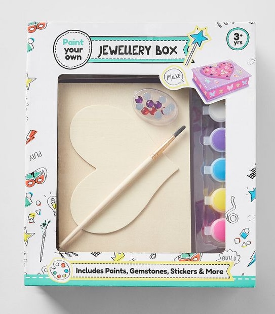 Paint Your Own Jewellery Box