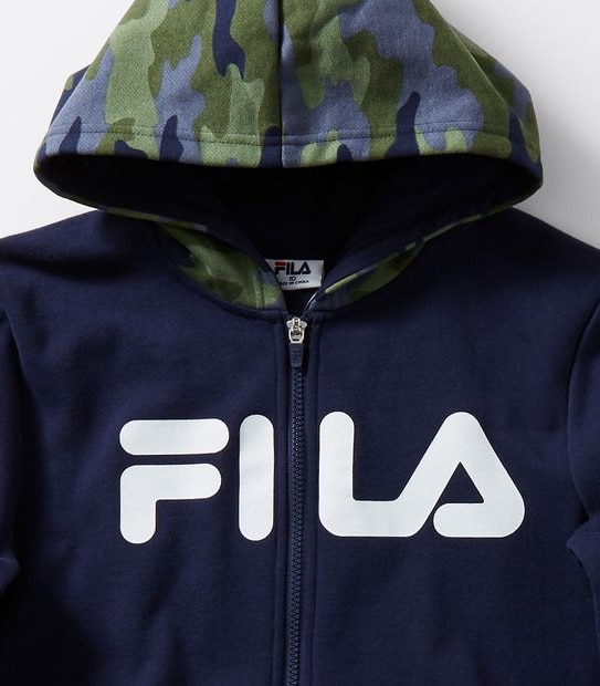 Fila Kids Zip Through Hoodie