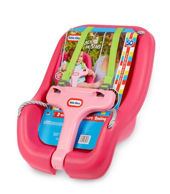 Little Tikes 2-in-1 Snug and Secure Swing - Magenta | Target Australia