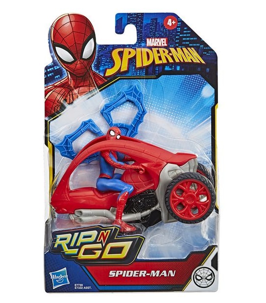Spider-Man Rip N' Go Figure & Vehicle Assorted