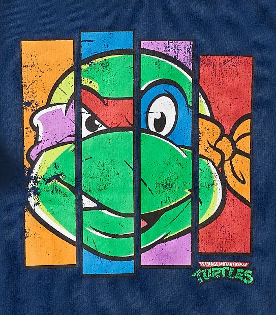Teenage Mutant Ninja Turtles Long Sleeve Face T-Shirt