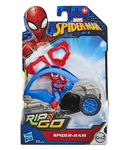 Spider-Man Rip N' Go Figure & Vehicle Assorted