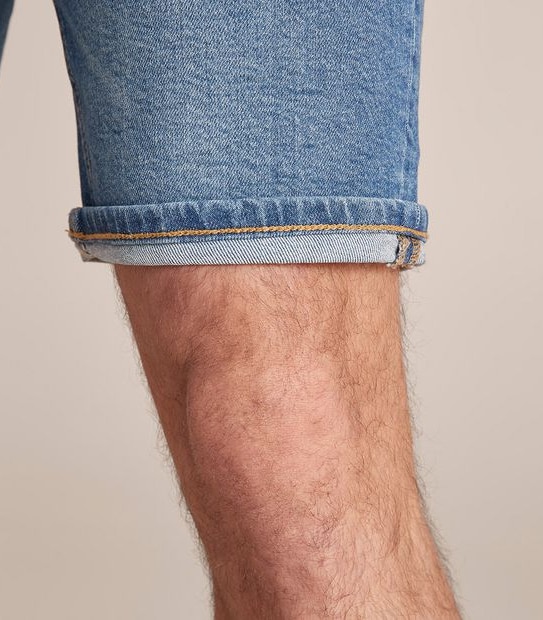 Slim Denim Shorts
