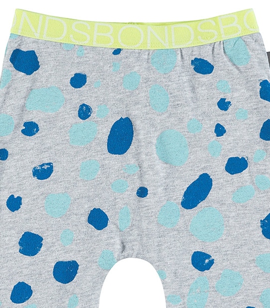 Bonds Stretchie Leggings - Grey Spot 3 of 3