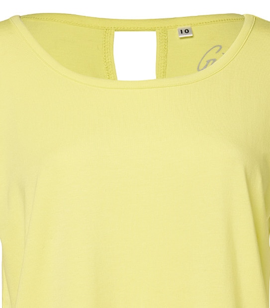 Giaan by Spalding Split Back T-Shirt - Yellow