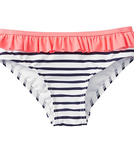 Girls' Stripe Print Tankini