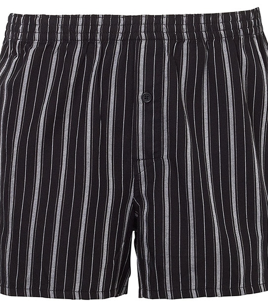 Men's 2 Pack Boxer Shorts - Black/Red Check