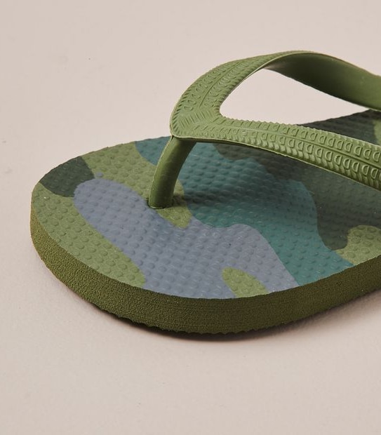 Kids Printed Thongs