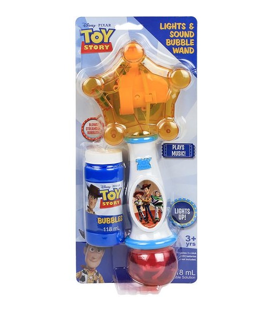 Disney Pixar Toy Story - Llights & Sounds Bubble Wand