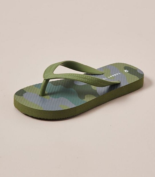 Kids Printed Thongs